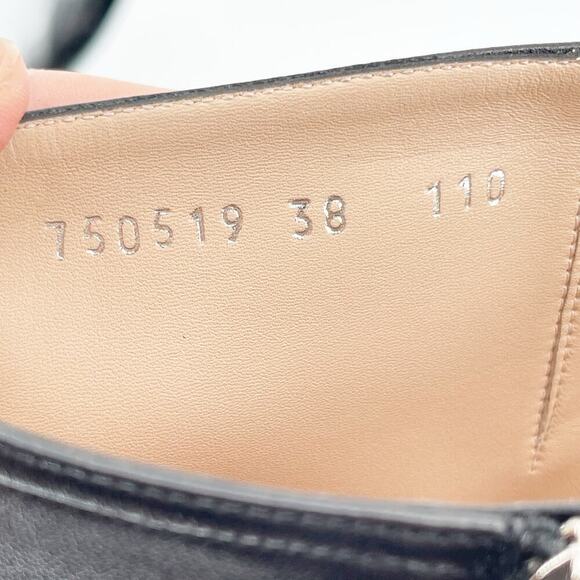 NWB Gucci Black Janaya Platform GG Studded Tall Knee High Boot size EU 38 - Picture 14 of 16